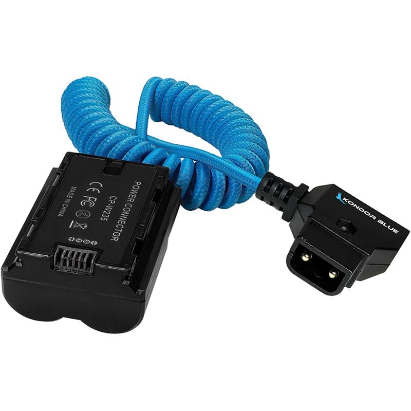 Kondor Blue D-Tap to FUJIFILM NP-W235 Dummy Battery Cable